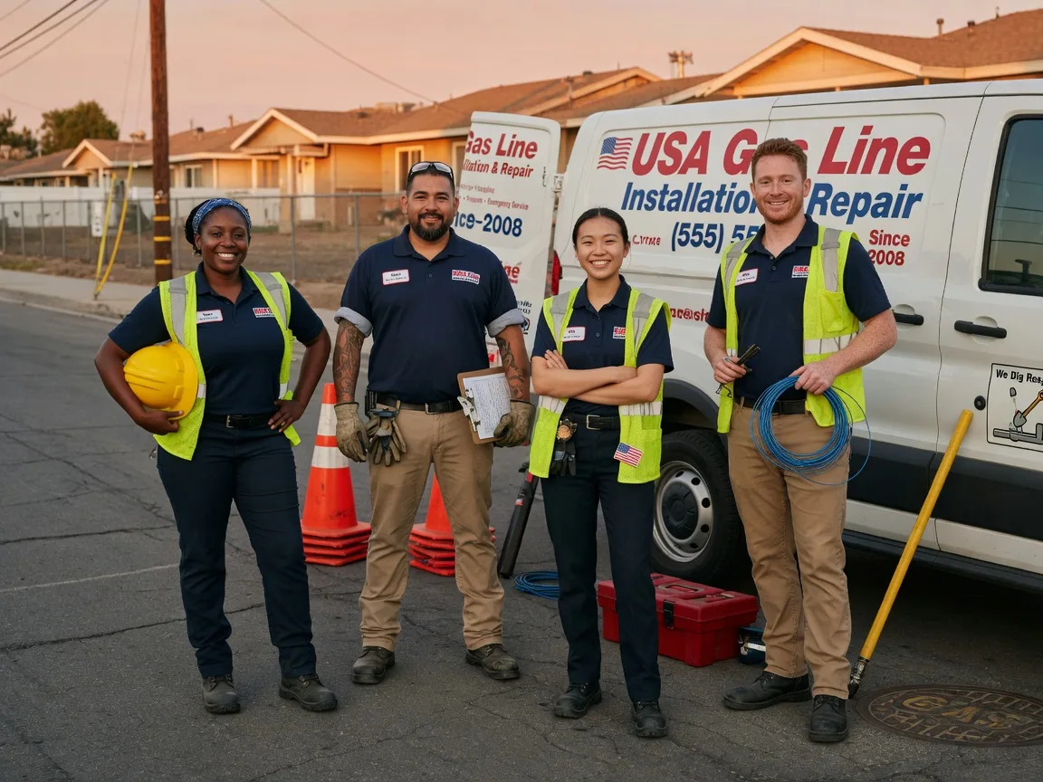Gas Line Installation company in Bluff Dale, TX